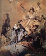 Giovanni Battista Tiepolo Sense of the story of the Holy Spirit and progesterone painting